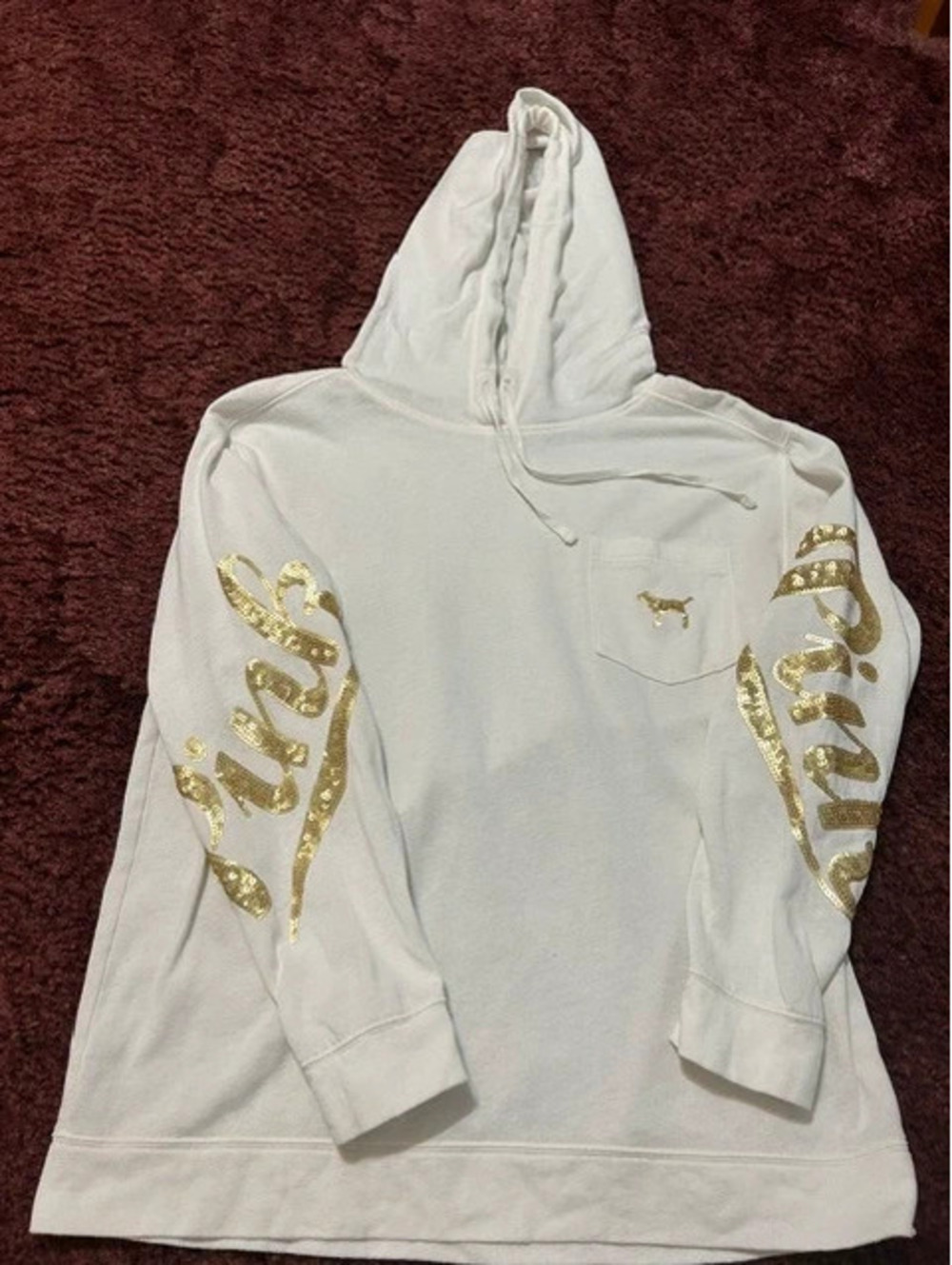 Victorias Secret Pink hoodie with bling